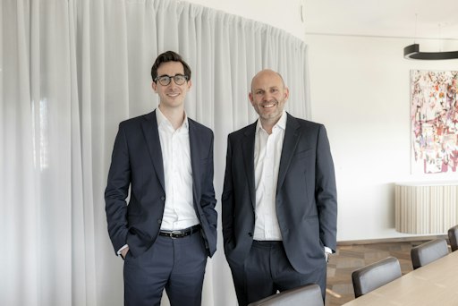 Adrian Zuschmann (li.) und Roman Rericha