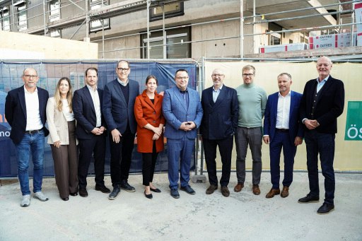 Pressefoto Gleichenfeier The HOHM 01