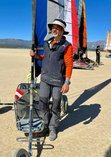 Vorschau Bild von Bild Menschen beim Blokart Sport
