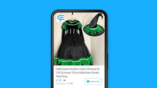 Halloween Kostüm Hexe Wicked