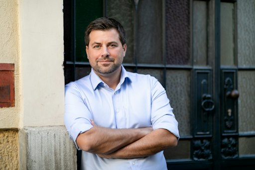 UNOS Bundessprecher Michael Bernhard
