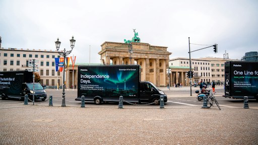 Polarise is promoting the launch of its sovereign AI cloud during
NVIDIA GTC in Berlin. // Weiterer Text über ots und
www.presseportal.de/nr/181359 / Die Verwendung dieses Bildes für
redaktionelle Zwecke ist unter Beachtung aller mitgeteilten
Nutzungsbedingungen zulässig und dann auch honorarfrei.
Veröffentlichung ausschließlich mit Bildrechte-Hinweis.