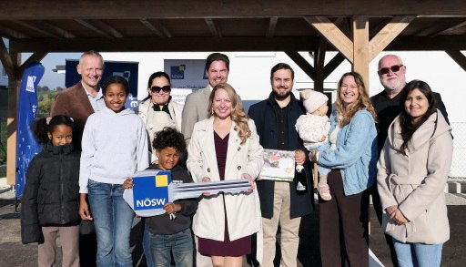 Foto: Übergabe NÖSW-Projekt in Mank