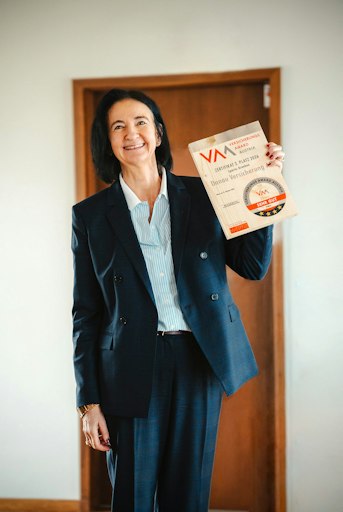 Frau Dr. Edeltraud Fichtenbauer nimmt VVA 2026 entgegen