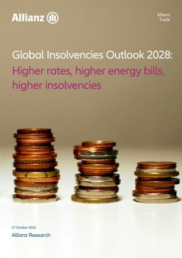 Vorschau Bild von ACREDIA & Allianz Trade Studie - Global Insolvencies Outlook 2028