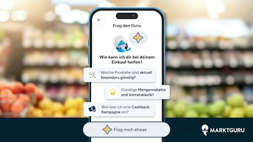 Der KI-Chatbot "Frag den Guru" in der marktguru-App beantwortet
Fragen rund um Einkaufsplanung und Sparen. // Weiterer Text über ots
und www.presseportal.de/nr/180023 / Die Verwendung dieses Bildes für
redaktionelle Zwecke ist unter Beachtung aller mitgeteilten
Nutzungsbedingungen zulässig und dann auch honorarfrei.
Veröffentlichung ausschließlich mit Bildrechte-Hinweis.