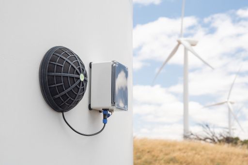 Sensorlösungen für Windkraftanlagen. Foto: eologix-ping